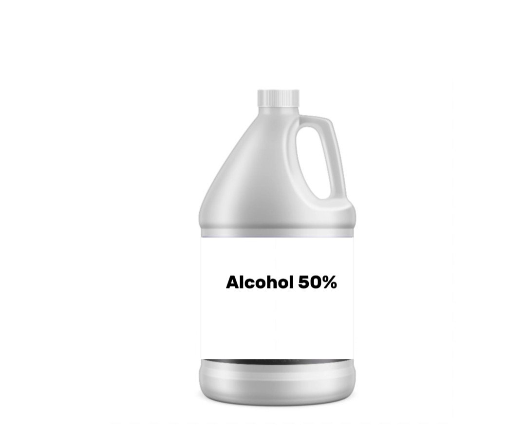 medical alcohol gallon 50%